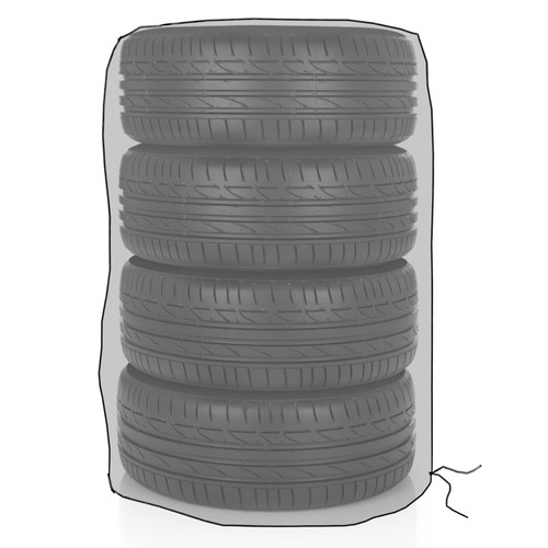 Schutzhaube für autoreifen - schutzhaube,