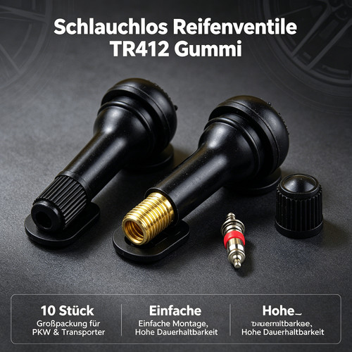 100er pack tr412 ventile gummi - tr412,