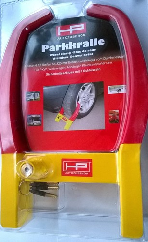 Parkkralle bis 325mm